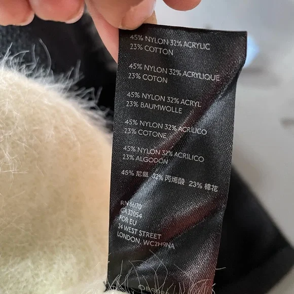 Urban Outfitters Black and Cream Maxi Skirt - Picture 6 of 7